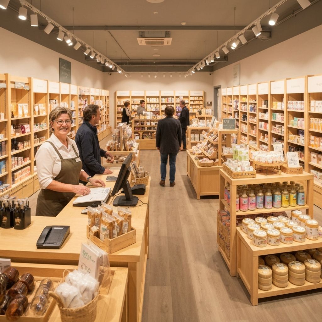 Retail trading business